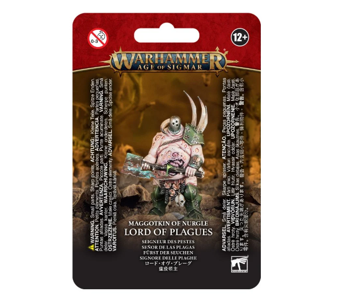 WARHAMMER AOS MAGGOTKIN OF NURGLE: LORD OF PLAGUES