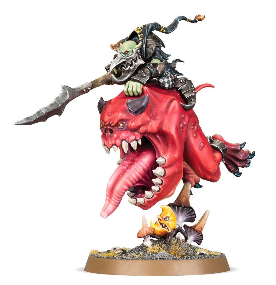 WARHAMMER AOS GLOOMSPITE GITZ: LOONBOSS ON GIANT CAVE SQUIG-1706438075.jpg