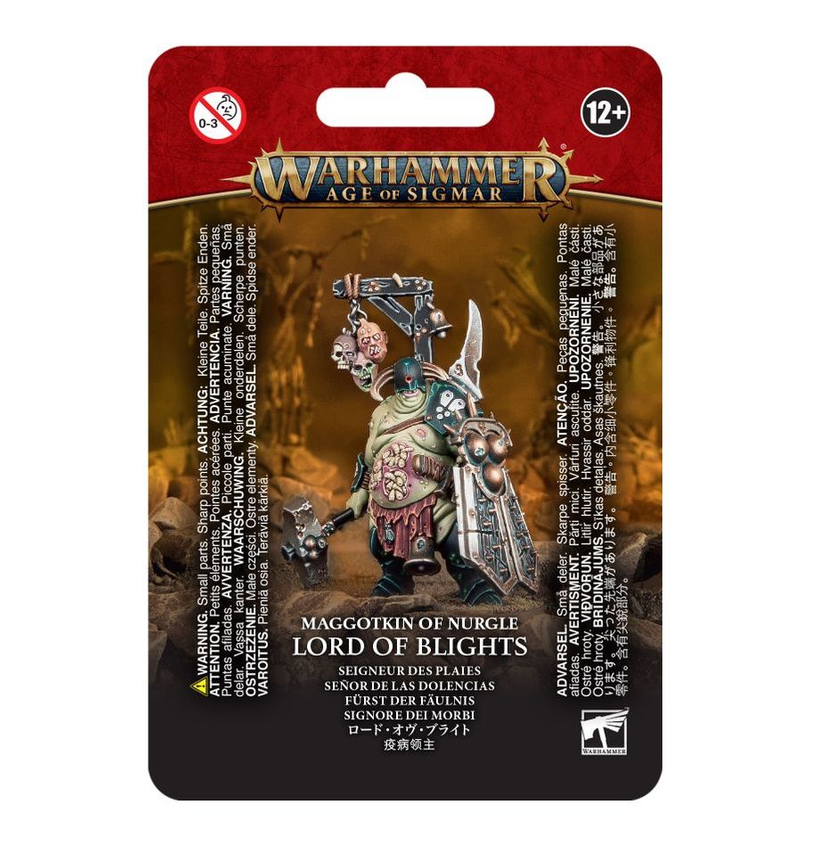 WARHAMMER AOS MAGGOTKIN OF NURGLE: LORD OF BLIGHTS