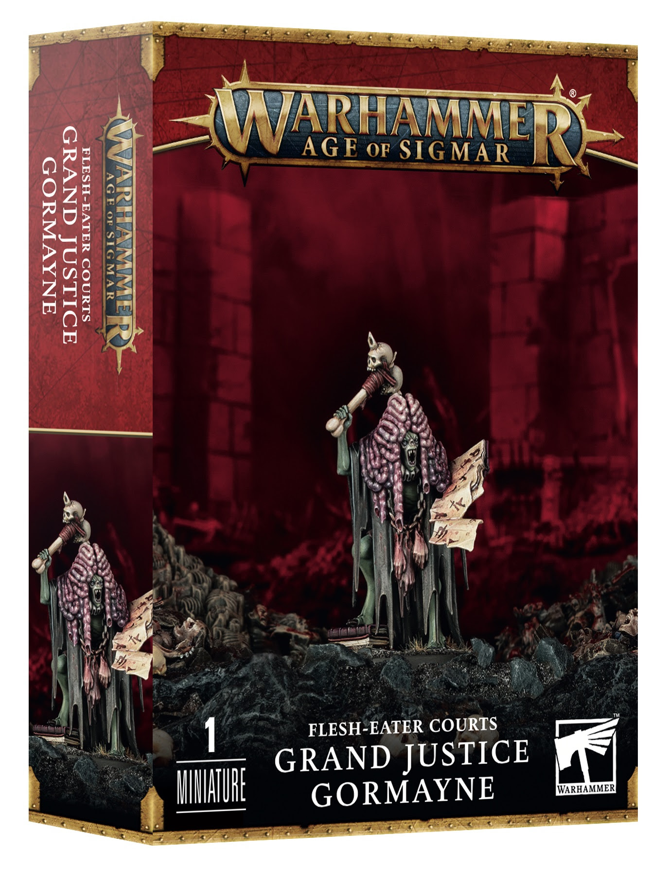 WARHAMMER AOS FLESH EATER COURTS: GRAND JUSTICE GORMAYNE