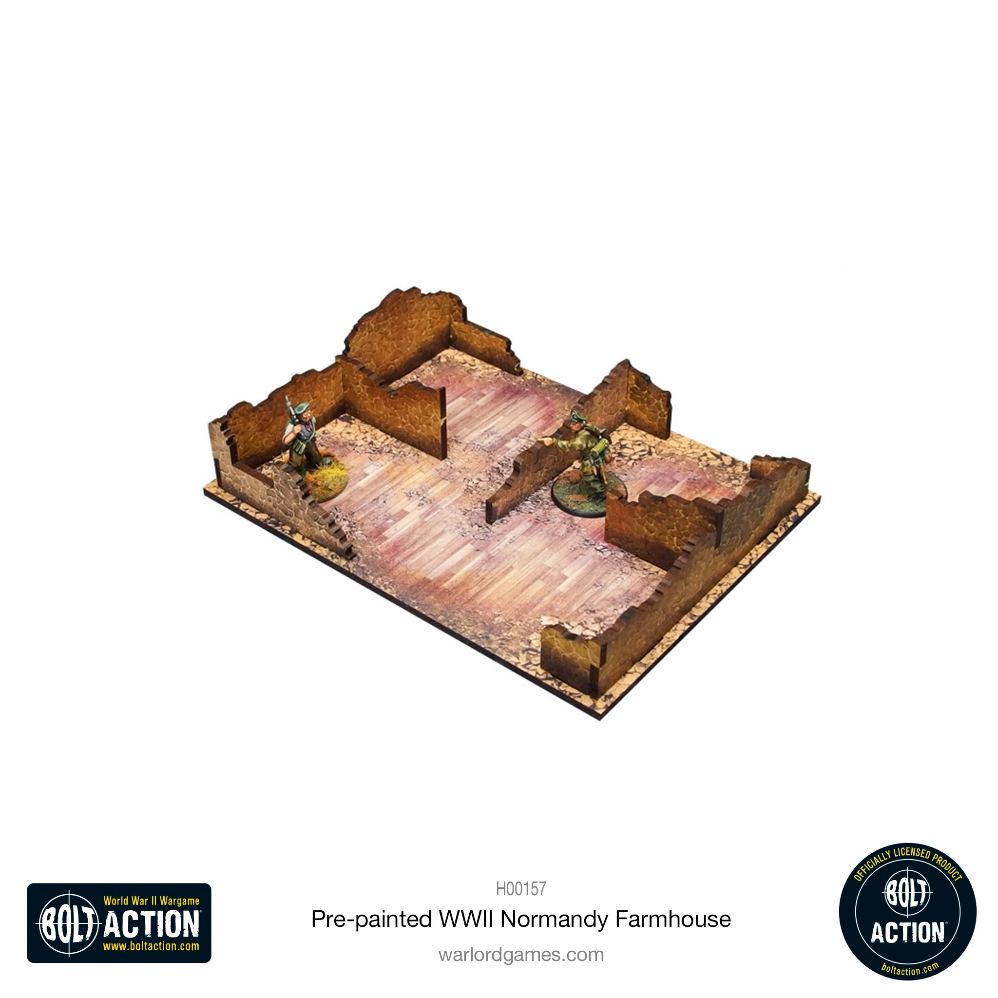 Bolt Action: Pre-painted WWII Normandy Farmhouse-1711114577-ryQuJ.webp
