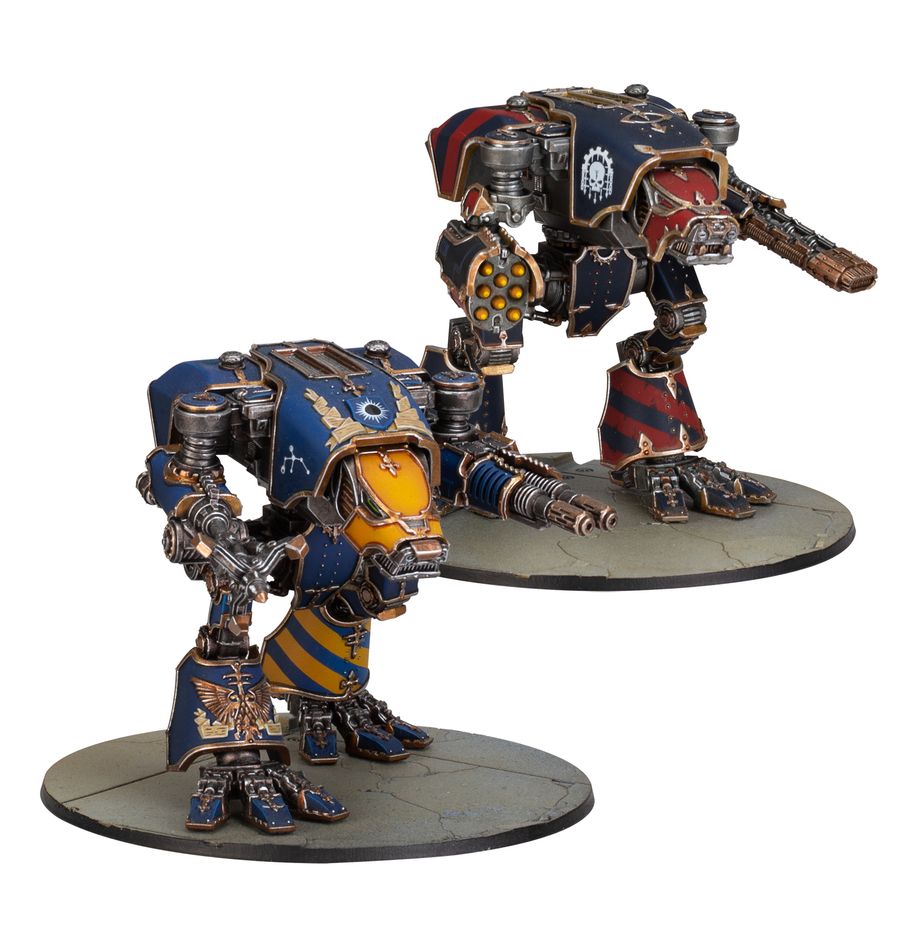 WARHAMMER LEGION IMPERIALIS : WARHOUND TITANS WITH URSUS CLAWS-1713867074-Q58Lp.jpg