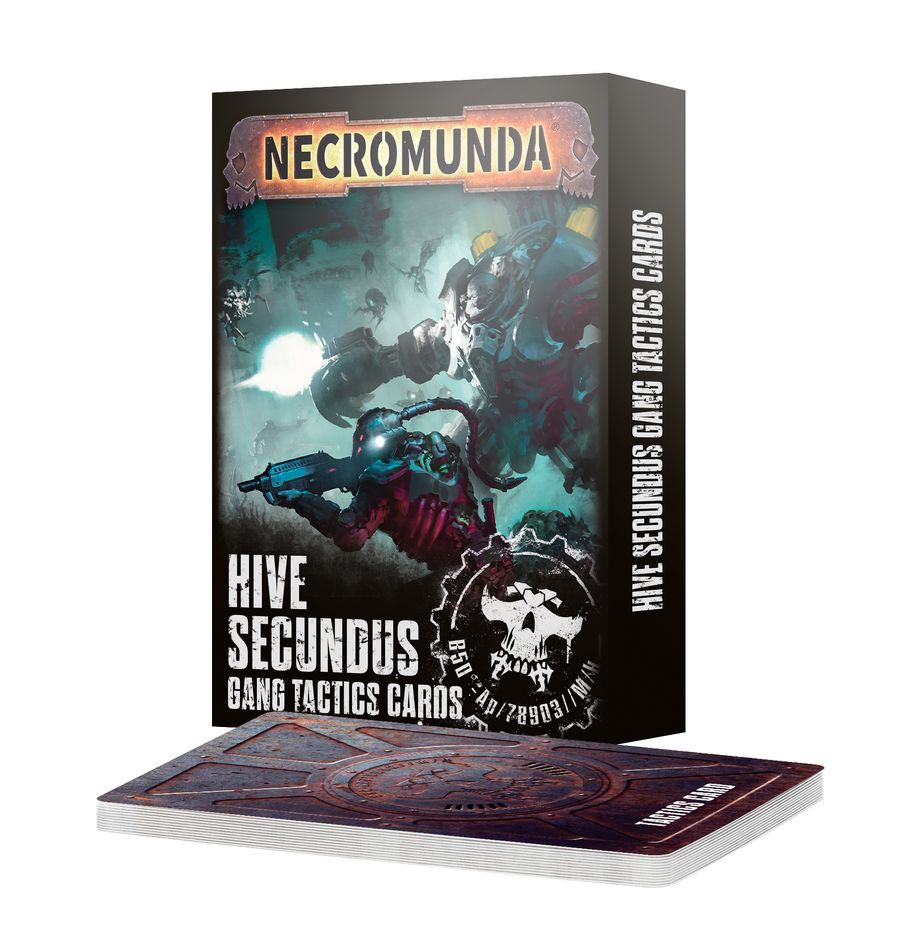 (GW) NECROMUNDA: HIVE SECUNDUS TACTICS CARDS