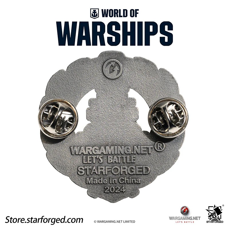 (STARFORGED) World of Warships Achievements Commemorative Pin Brooch Badge -  Devastating Strike-1754136798-Xupkr.jpg