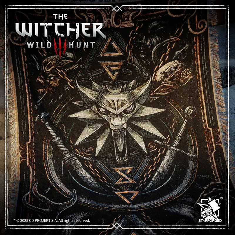 (STARFORGED) Witcher3 Themed Blanket:  The Protection of Kaer Morhen-1776086751-tgQal.webp